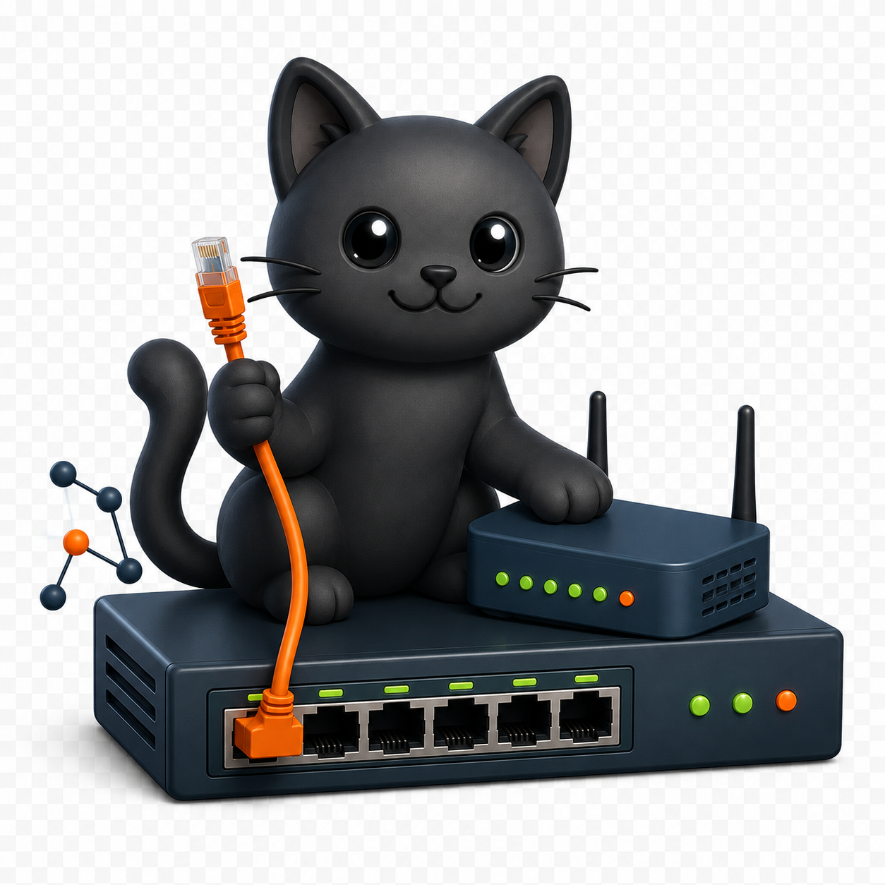 Gatito para MikroTik